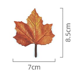 50 Sheets Cartoon Maple Leaves Sticky Notes Sticker Memo Pad Planner Tearable Note Paper Stationery Office Supplies