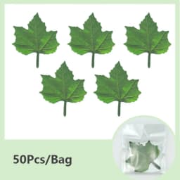 50 Sheets Cartoon Maple Leaves Sticky Notes Sticker Memo Pad Planner Tearable Note Paper Stationery Office Supplies
