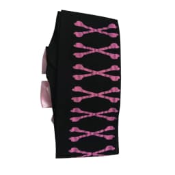 Hot Girl Bone Bow Socks Streetwear Girls Black Sweet Cute Pink Y2K Harajuku Lolita Fishnet Stockings Thigh High Stockings