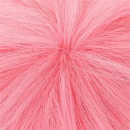 Short Pink Cosplay Wig Short Spiky Fluffy Heat Resistant Layered Synthetic Hair Men Women Halloween Party Wig