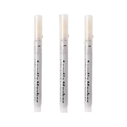3Pcs/Set High-gloss Acrylic Markers Gold Silver White Painting Graffiti Pens, Waterproof Ink,Practical Portable Markers