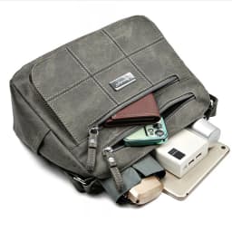 Women's Canvas Shoulder Bag Fashion Multi-functional Outdoor Shoulder Bag Women's Commuter Large Capacity Shoulder Bag Crossbody