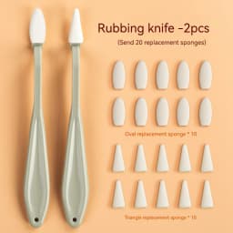 20Pcs set Art Sketch Wipe Knife Washable Brush Sponge Highlight Artist Correction Detail Eraser Pen Sketch Clean Tools Drawing