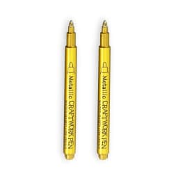 1/2Pc Brush Metallic Marker Pens Gold Silver Permanent Art Markers for Crafts Manga Scrapbooking Stationery School Art Supplies