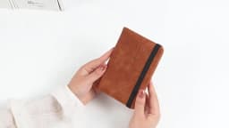 RFID Blocking Leather Card Case Passport Holder Cover Wallet Travel Accessories for Women Men
