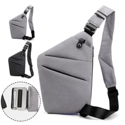 Sling Bag for Women Crossbody Lightweight -Proof Thin Fanny Pack Multifunctional Gift for Teens Adults