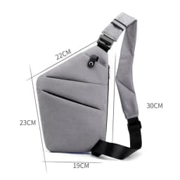 Sling Bag for Women Crossbody Lightweight -Proof Thin Fanny Pack Multifunctional Gift for Teens Adults