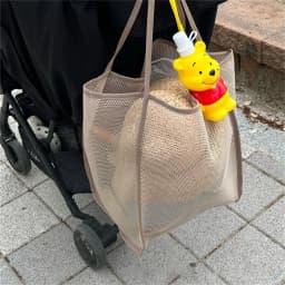 Women Mesh Beach Travel Shoulder Bags Large Capacity Casual Totes Lightweight Portable Shopping Bag Summer Swimming Beach Bag