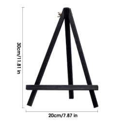 Wooden Easel For Painting,20cm 24cm 30cm 40cm 50cm Height Folding Desktop Display Triangle Bracket,Art Supplies,1 Piece HJ-02