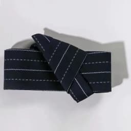 Cotton Navy Japanese Traditional Samurai Kimono For Men Yukata Bathing Robe Hekoobi Sauna Wear Homewear Belt Long Gown