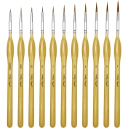 10/11/20/22Pcs Fine Detail Paint Brush Miniature Painting Brushes for Mini Paints Brush Set for Acrylic Watercolor Face Nail