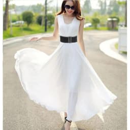 Fashion Womens Silver Buckle Wide Stretch Elastic Corset Waist Belts Waistband