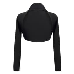 Girls' Ballet Tops Shrug Long Sleeves Dance Shirt Kids Cropped Dance Tops Clothes Modal Dance Coat Tops Ballet Dance Outfits