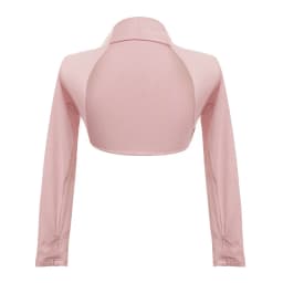 Girls' Ballet Tops Shrug Long Sleeves Dance Shirt Kids Cropped Dance Tops Clothes Modal Dance Coat Tops Ballet Dance Outfits
