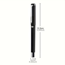 WQN Frosted Rolling Ball Neutral Pen -0.7mm Pen Tip Soft And Smooth,High-Quality Ink Signature Pen,Office Carbon Black Blue Pen