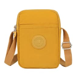 Waterproof Large Capacity Zipper Crossbody Bag Canvas Phone Bag Coin Purse Women Bag Wholesale