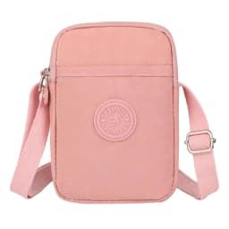 Waterproof Large Capacity Zipper Crossbody Bag Canvas Phone Bag Coin Purse Women Bag Wholesale