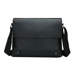 Briefcase For Men PU Leather Tote Boston Commuting Laptop Shoulder Executive Business Work Messenger Crossbody Side Designer Bag