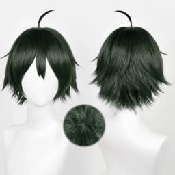 Tadashi Yamaguchi Cosplay Wig Short Dark Green Mixed Heat Resistant Hair Synthetic Hair Anime Cosplay Wigs