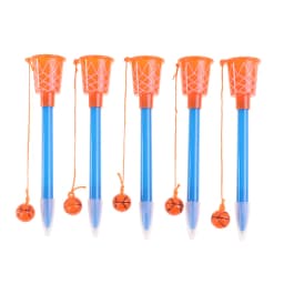 1PCS Sports Basketball Hoop Pens,Basketball Party Favors Novelty Pen 0.7mm Ballpoint Pen Gift Stationery for Kids