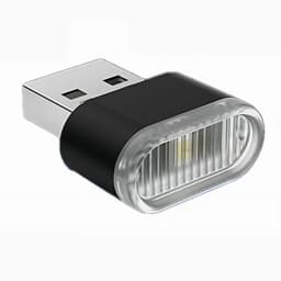Car Mini USB LED Atmosphere Lights Car Interior Neon Decorative Lamp Emergency Lighting Universal PC Portable Plug and Play