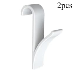 Kitchen Bathroom Hanger Clips Storage Racks White Clear Hanger Heated Towel Radiator Rail Clothes Scarf Hanger Hooks Holder