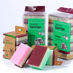 High Density Sponge Cleaning Cloth, Dishwashing Cloth, Non Greasy Kitchen and Catering Supplies, Sponge Brush, Pot and Bowl