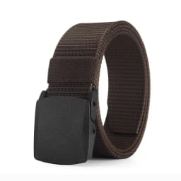 Men's Belt Outdoor Casual Canvas Belt Metal Free Training Nylon Tactical Belt，Versatile For Jeans, Dress，Casual ，For Men Women