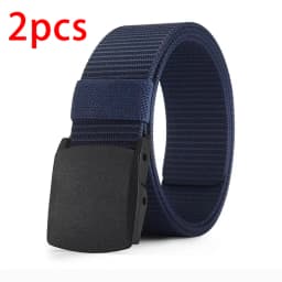 Men's Belt Outdoor Casual Canvas Belt Metal Free Training Nylon Tactical Belt，Versatile For Jeans, Dress，Casual ，For Men Women