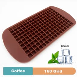 SoftAura 4/6/8/15/160 Grid Large Silicone Ice Cube Tray Food Grade Jumbo Ice Maker Mold Square Ice Tray for Home Kitchen DIY