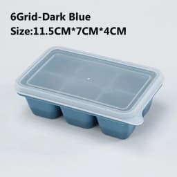 SoftAura 4/6/8/15/160 Grid Large Silicone Ice Cube Tray Food Grade Jumbo Ice Maker Mold Square Ice Tray for Home Kitchen DIY