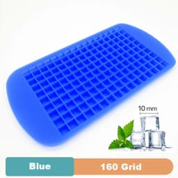 SoftAura 4/6/8/15/160 Grid Large Silicone Ice Cube Tray Food Grade Jumbo Ice Maker Mold Square Ice Tray for Home Kitchen DIY