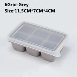 SoftAura 4/6/8/15/160 Grid Large Silicone Ice Cube Tray Food Grade Jumbo Ice Maker Mold Square Ice Tray for Home Kitchen DIY
