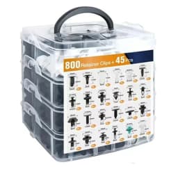 800pcs-100Pcs Car Fastener Clips Kit Fender Rivet Plastic Clips Auto Body Push Retainer Pin Rivet Bumper Door Trim Panel Repair