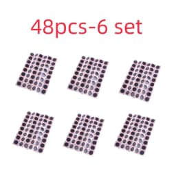 48pcs Tire Patch Rubber Bike Tyre Repair Pad Portable Tire Inner Tube Pad Bicycle Repair Accessory