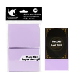 100PCS 66x91mm Matte Standard Size Card Sleeves TCG Trading Cards Protector For Tarot Shield Board Games Magical Cover PKM