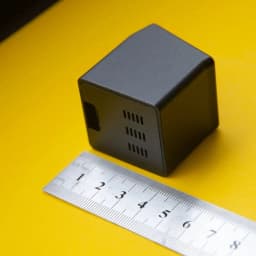 GeekMagic Super Cool Mini WiFi Desktop Weather Digital Clock Station with IPS LCD Screen Gadget for Decoration
