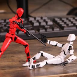 1PCS 13 Joints Figure Articulate Movable Dummy Doll Diy Assembly Toy 3D Printed Action Figure Stop Motion Animation Dummy