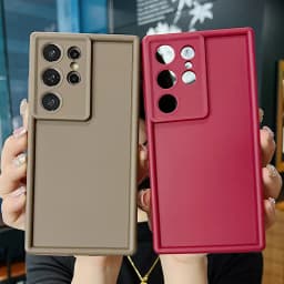 Soft TPU Case For Samsung Galaxy A57 A17 A56 A55 A15 A16 A18 5G S24 S26 S25 Ultra S23 S26 FE Candy Color Silicone Phone Cover