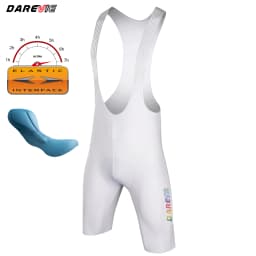 DAREVIE Cycling Bib Shorts Seamless 4.0 Italy ELASTIC-INTERFACE Pad Cycling Shorts Diamond Leg Gripper Men's Bretelelle Shorts