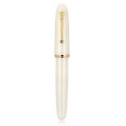 Jinhao 9019 Fountain Pen Transparent Luxury Resin Pen 0.5/0.7mm Nib Writing Ink Pens Stationery Business Office School Supplies
