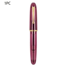 Jinhao 9019 Fountain Pen Transparent Luxury Resin Pen 0.5/0.7mm Nib Writing Ink Pens Stationery Business Office School Supplies