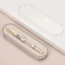 Jinhao 9019 Fountain Pen Transparent Luxury Resin Pen 0.5/0.7mm Nib Writing Ink Pens Stationery Business Office School Supplies