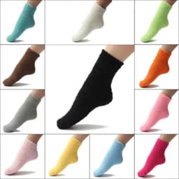 Soft Coral Fleece Velvet Socks For Women Warm Bed Socks Winter Sweet Gift