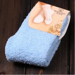 Soft Coral Fleece Velvet Socks For Women Warm Bed Socks Winter Sweet Gift