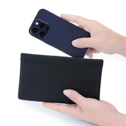 Genuine Leather Ladies Clip Clutch Bag Multifunctional Organizer Wallet Women's Purse Phone Bag Travel Makeup Bag