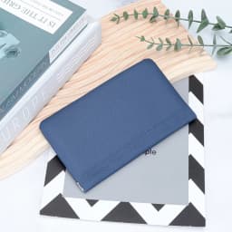 Genuine Leather Ladies Clip Clutch Bag Multifunctional Organizer Wallet Women's Purse Phone Bag Travel Makeup Bag