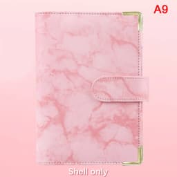 A6 Budget Binder Cash Envelope Planner System Organizer with Budget Money Envelopes,Expense Budget Sheets,Binder Pockets