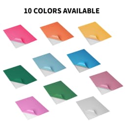 A4 Vinyl Sticker Paper 20 PCS PP Synthetic Adhesive Paper Color Self-adhesive Printing Paper Waterproof Oilproof Tear Resistant
