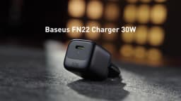 Baseus 30W GaN Charger PD Charger For iPhone 17 16 15 14 13 12 Max Fast Charger PD3.0 QC3.0 Phone Charger Type C Tablets Charger